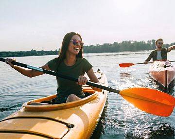 Piaśnica - kajakiem do morza